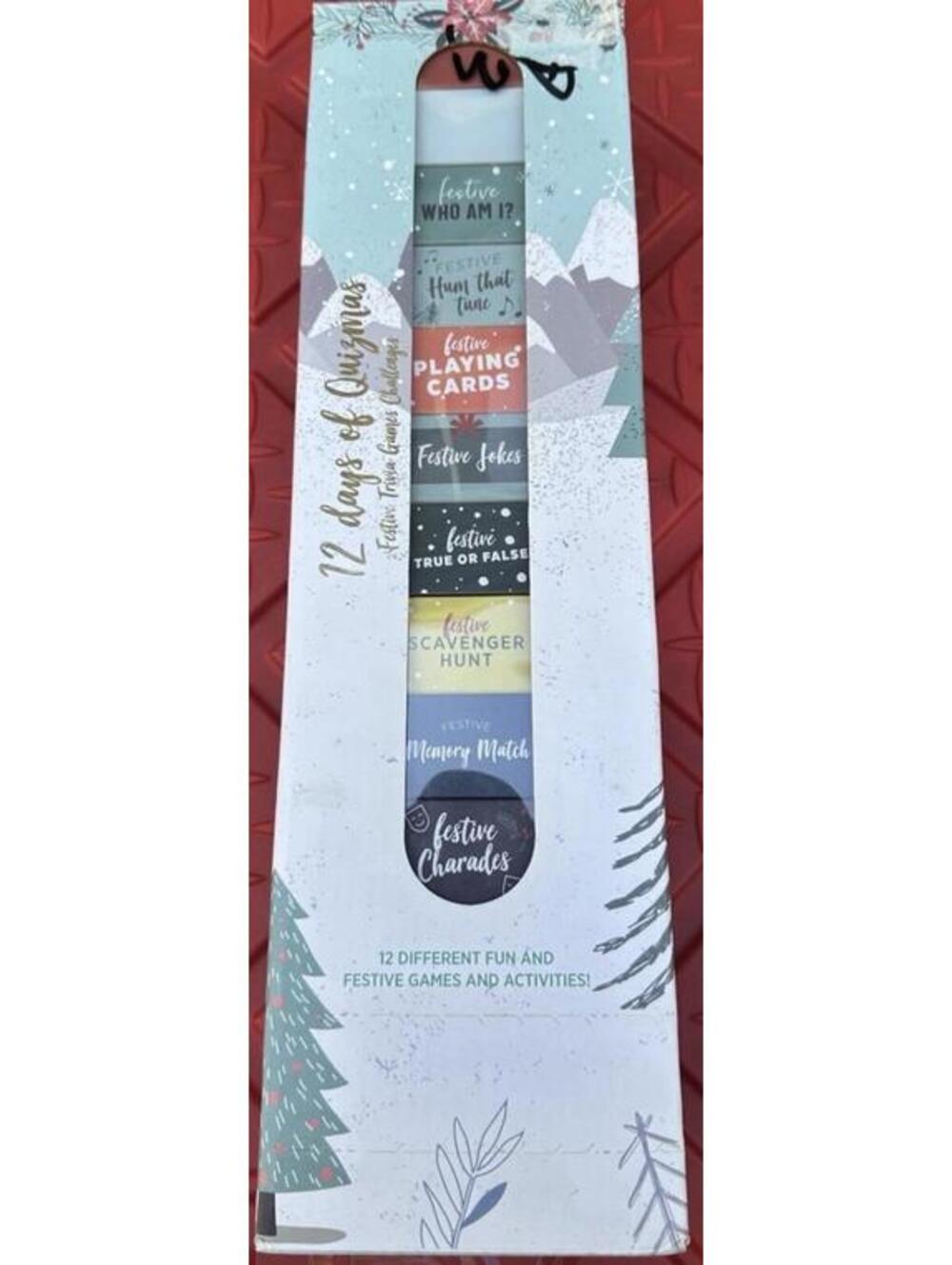 12 Days Of Quizmas Christmas Festive Trivia Games Challenges Activities Holiday